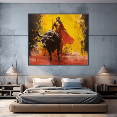 Tableau Taureau Espagnol